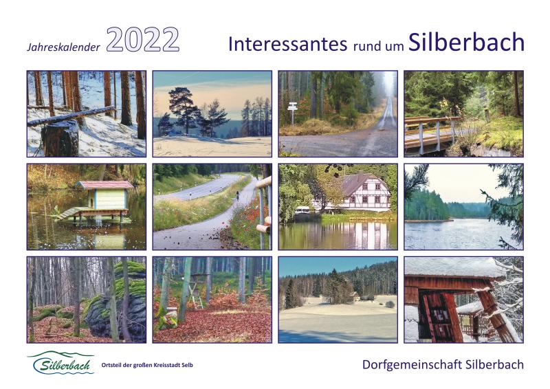 Jahreskalender von Silberbach für 2022